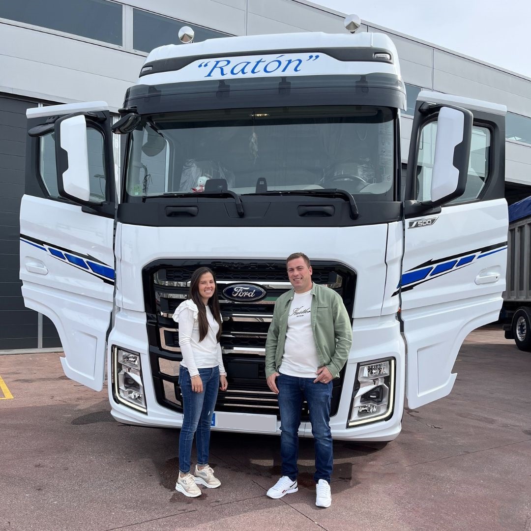 Entrega de un Ford F-MAX L