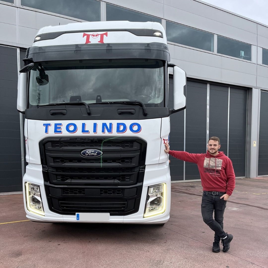 Entrega de un Ford F-MAX L