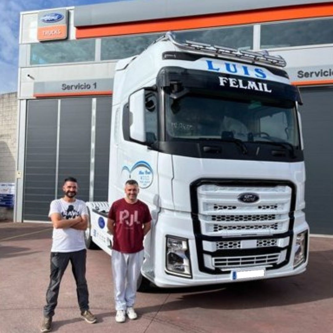 Entrega de un Ford F-MAX