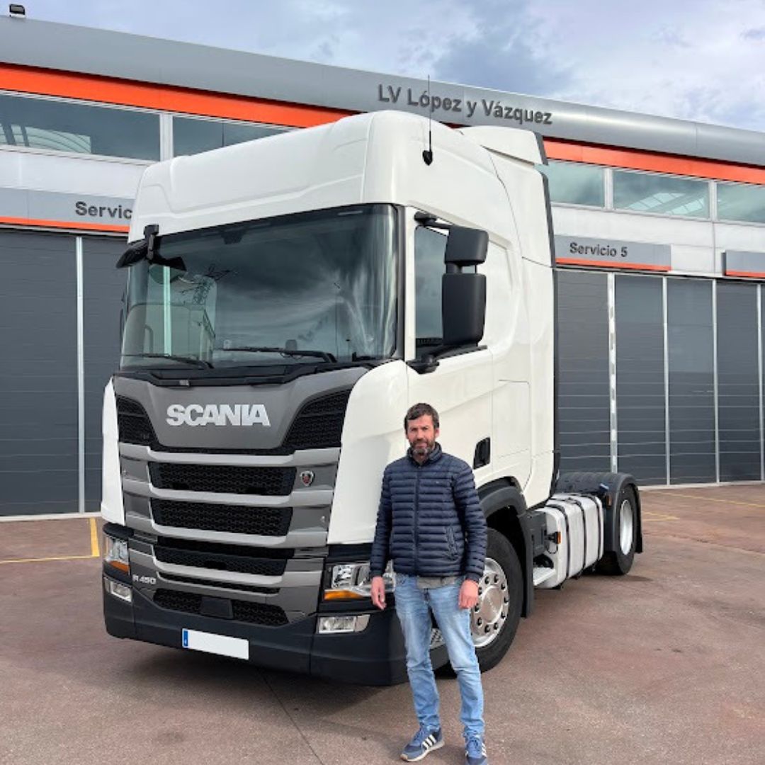 Entrega de un SCANIA R450