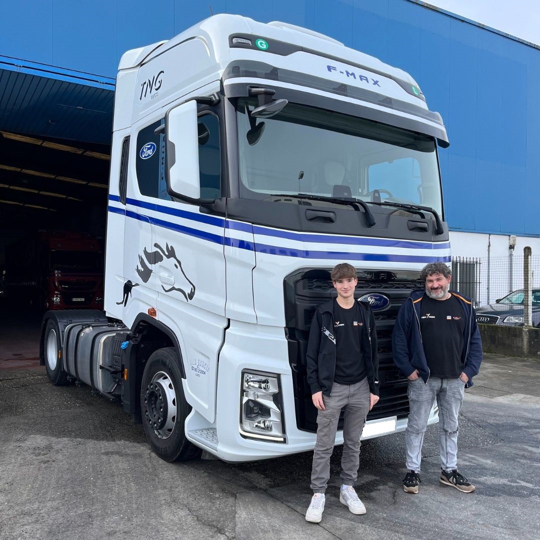 Entrega de un Ford F-MAX