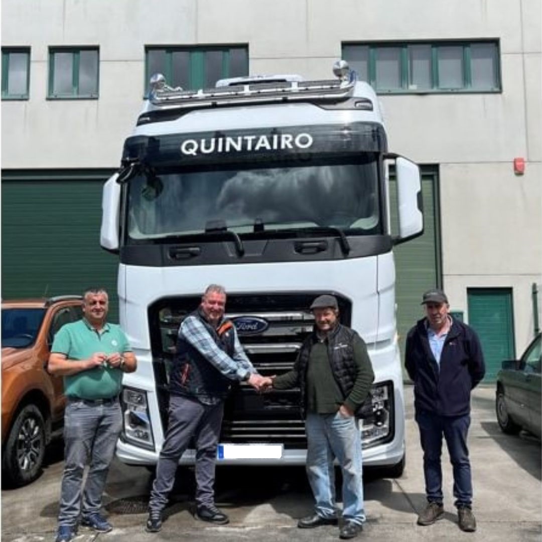 Entrega de un Ford F-MAX