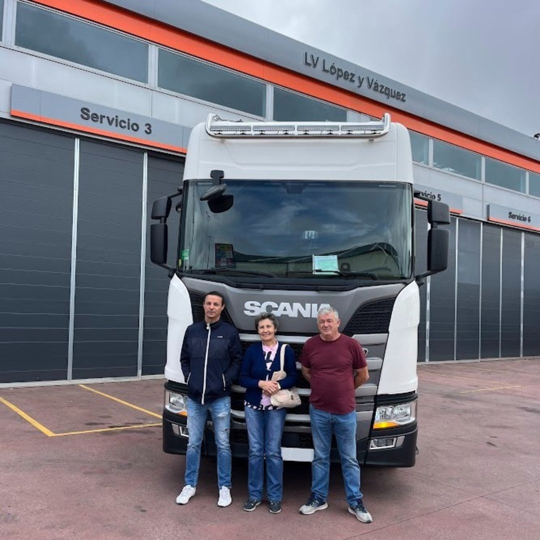 Entrega de un SCANIA R500